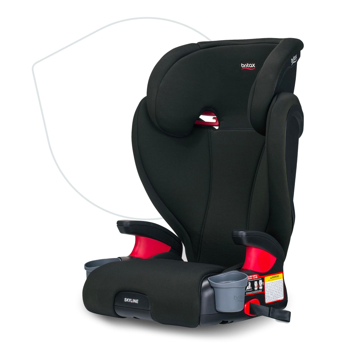 2-Stage Belt-Positioning Booster Car Seat J181