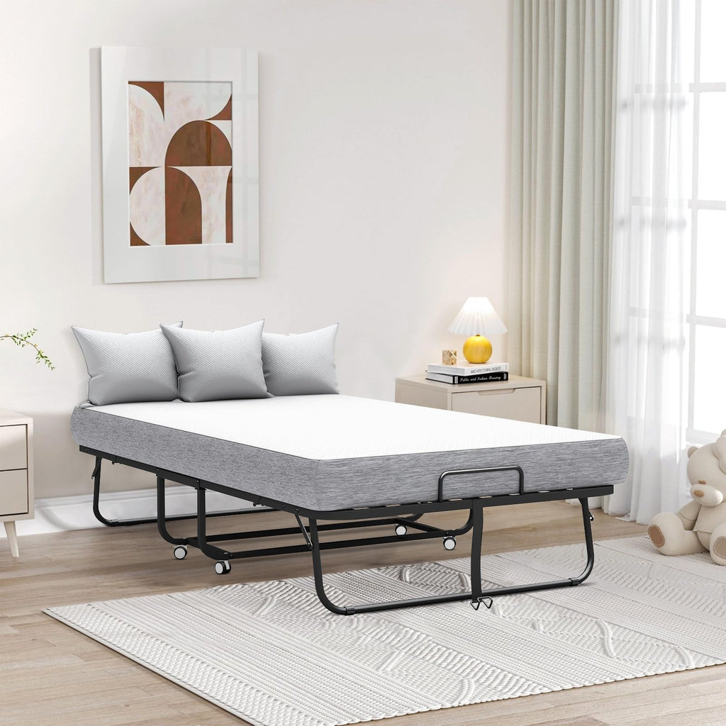Folding Bed with Mattress S865
