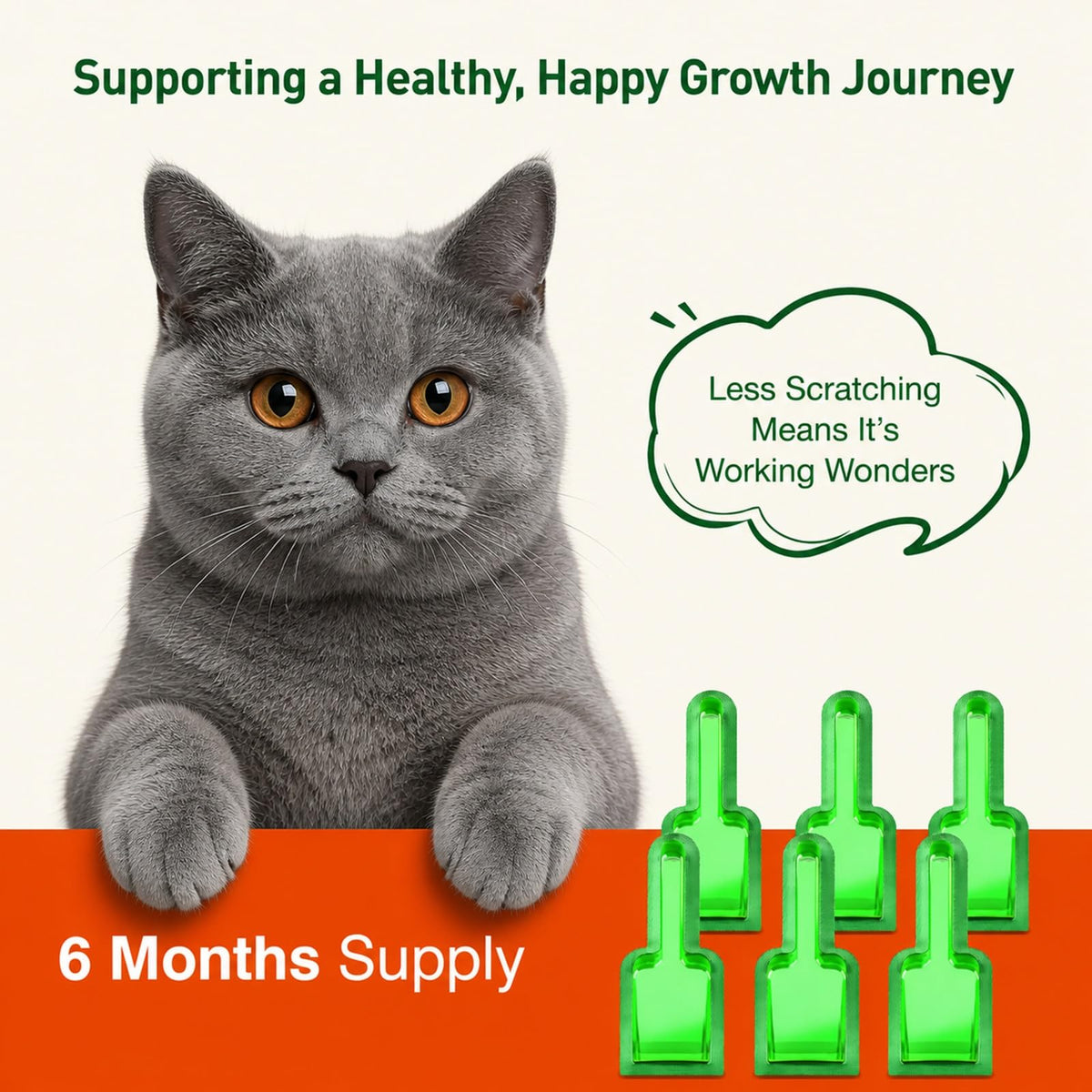 6 Pack Flea and Tick Prevention for Cats Y540360