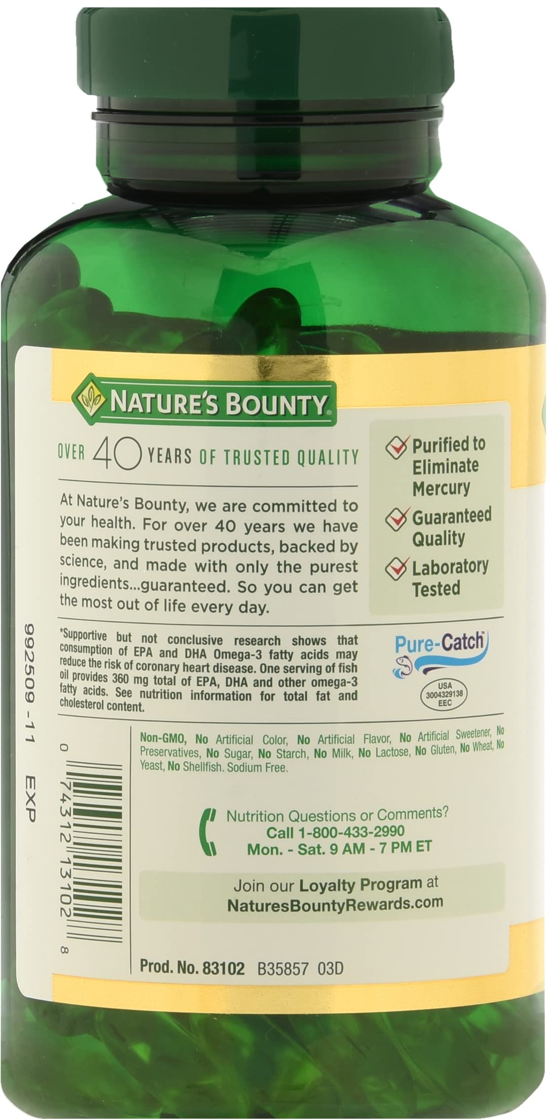 Fish Oil 200 Count H798916