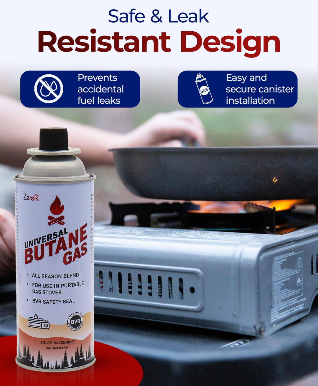 Butane Fuel Canister Cartridge 13.4 fl oz S2264