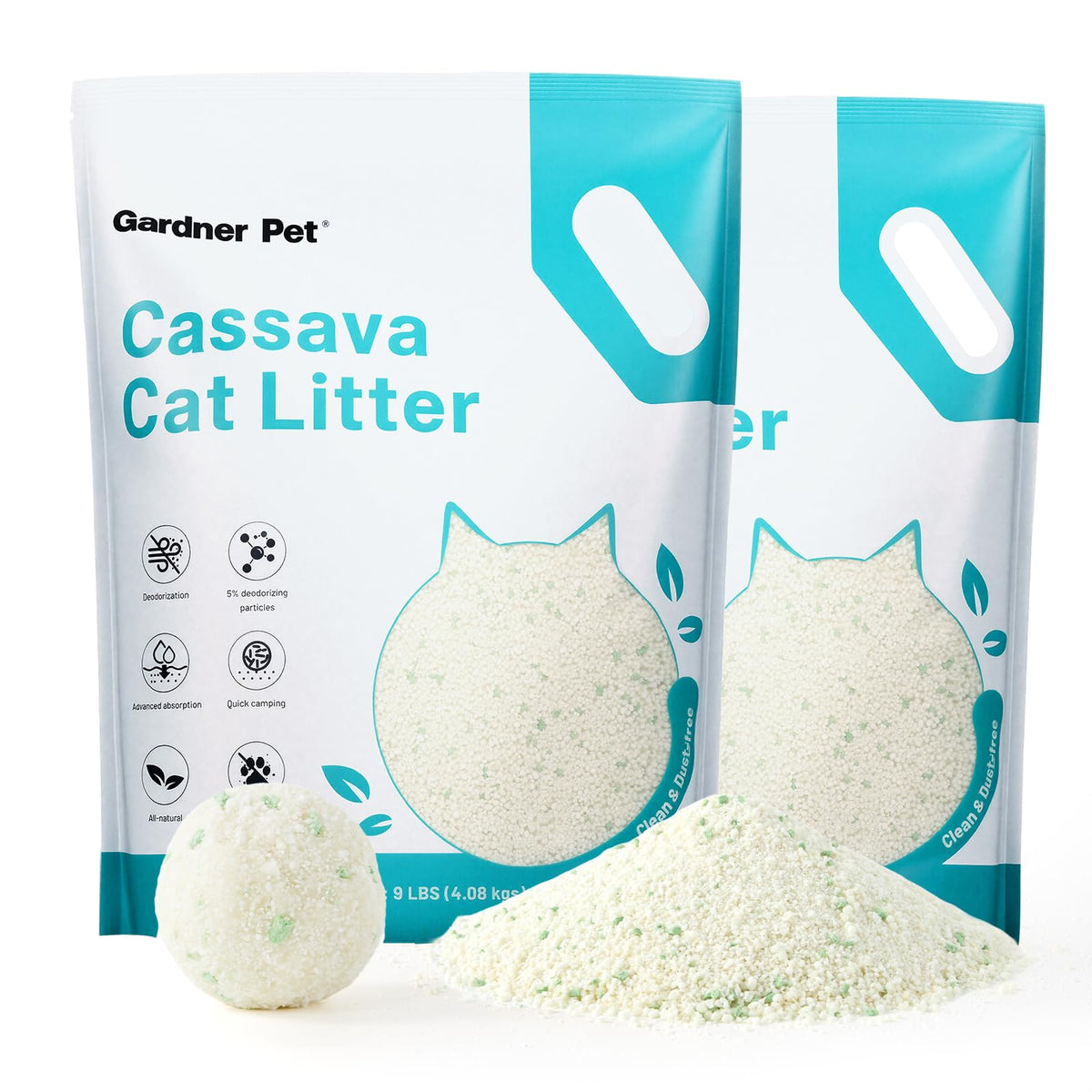 Cassava Cat Litter 18LBS B283580