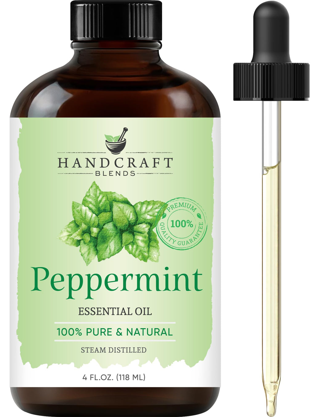 Lemongrass Peppermint Eucalyptus Lavender Essential Oil Set 4 Fl. Oz A985