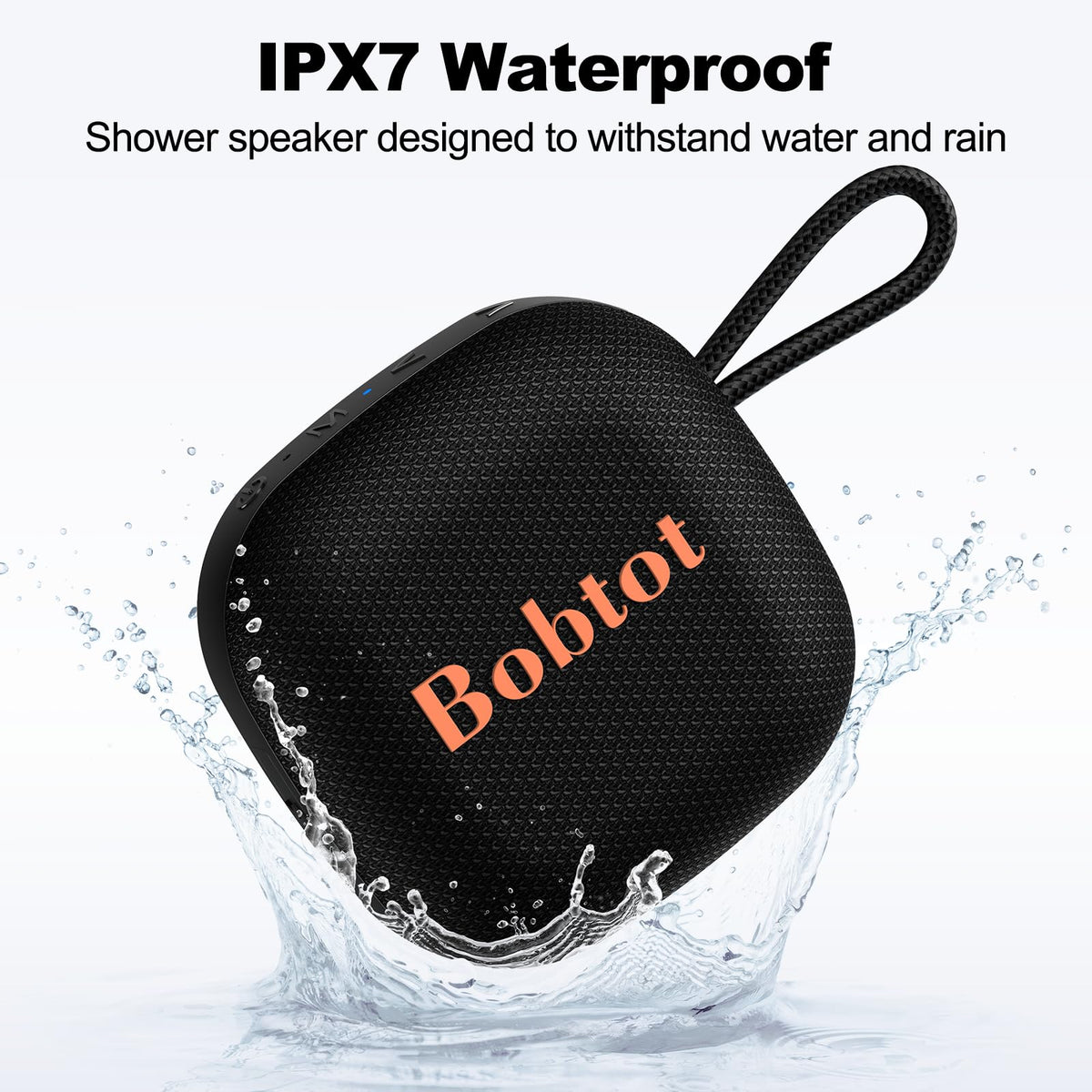 Black Portable Bluetooth Speaker M4535