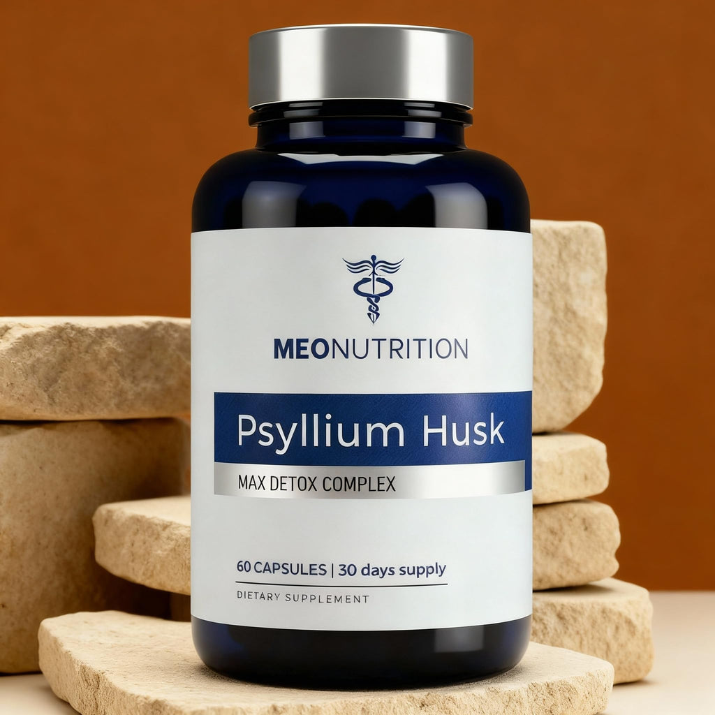 1520mg Psyllium Husk Capsules with Probiotics & Fiber R5969
