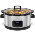 7 Quart Programmable Digital Slow Cooker with Ceramic Crock J175784