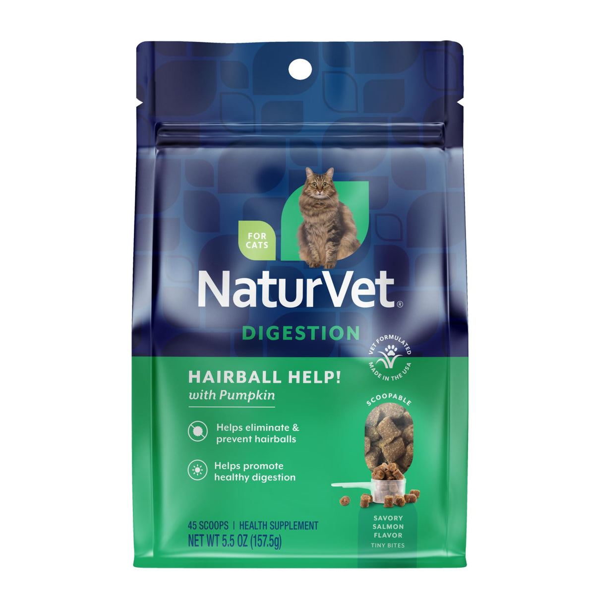Hairball Aid Scoopable Supplement for Cats 5.5oz K2551