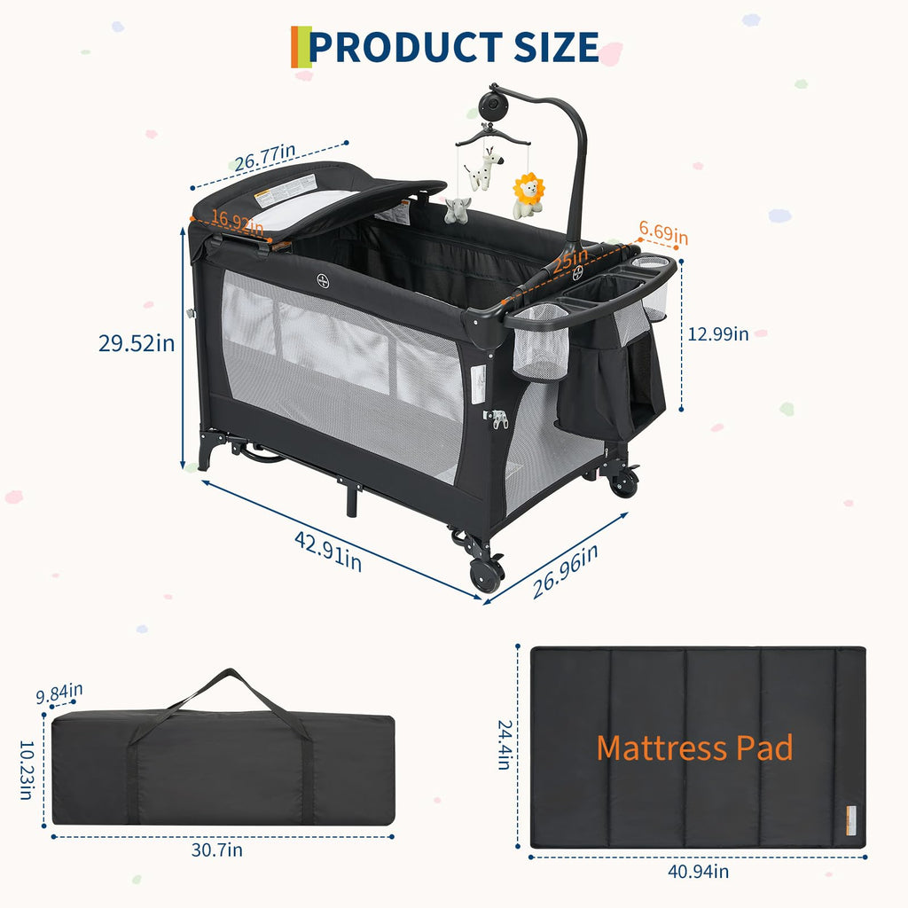 4 in 1 Baby Playard V87811