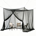 10x10ft Camping Mosquito Net with Hanging Ropes U71959