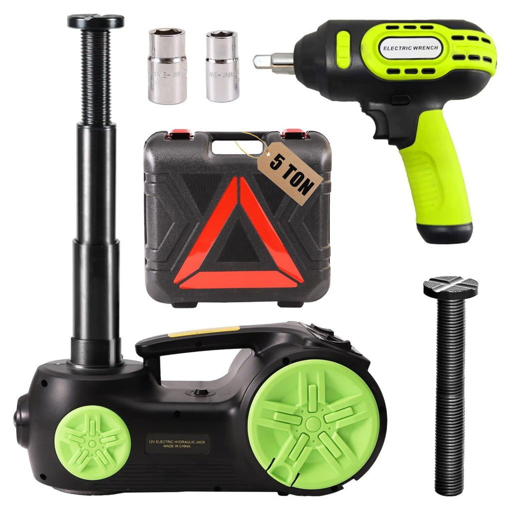 5 Ton Electric Car Jack 12V Portable Tire Changing Kit K91781