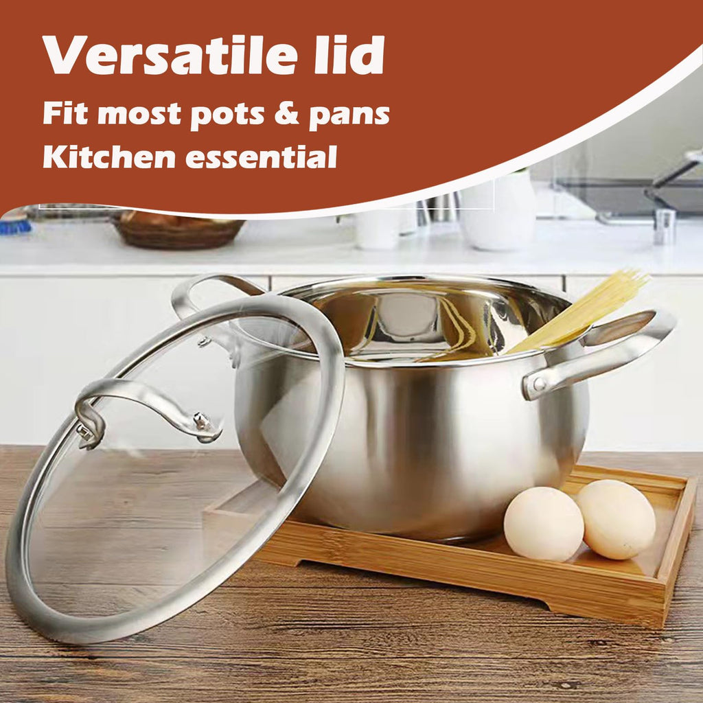 Stainless Steel Glass Lid for 12 Inch Pans and Pots Z873