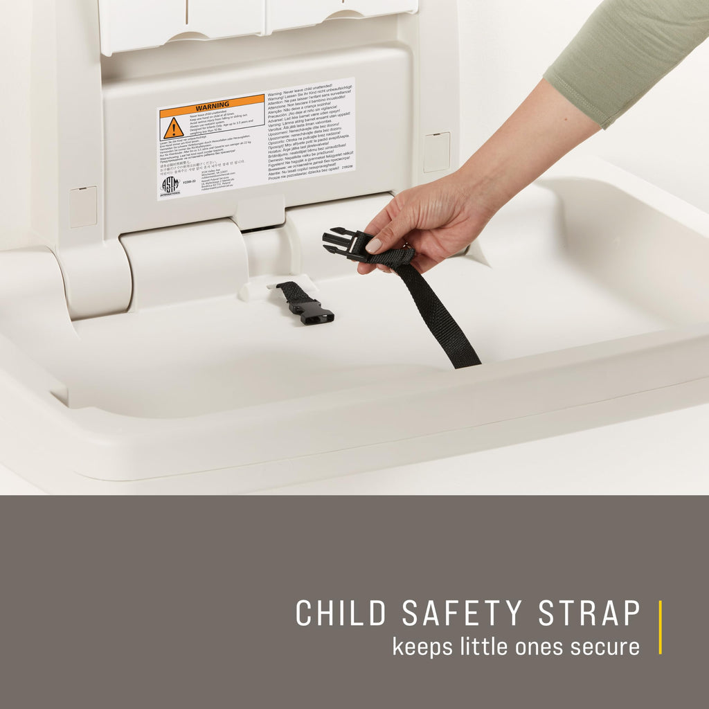 Wall-Mounted Fold-Down Baby Changing Station I280