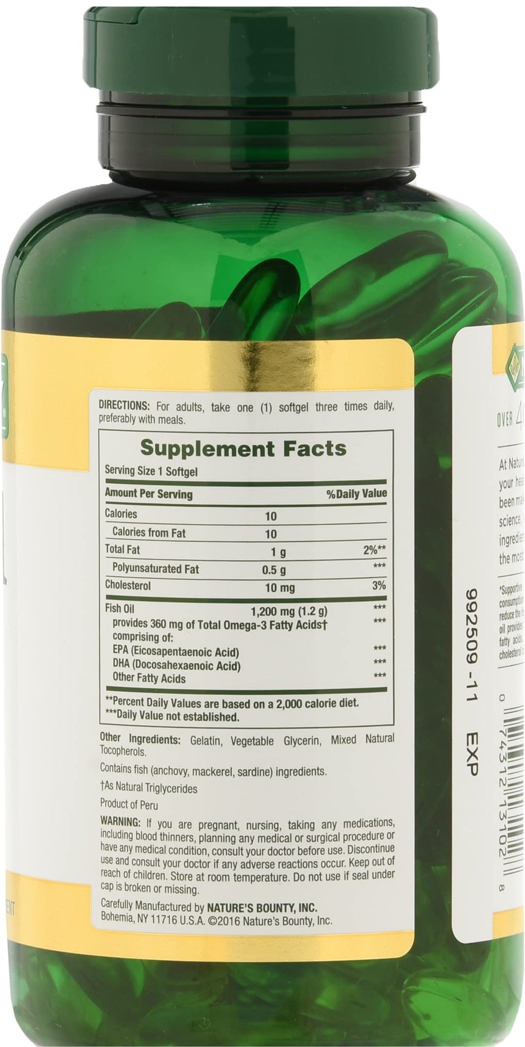 Fish Oil 200 Count H798916