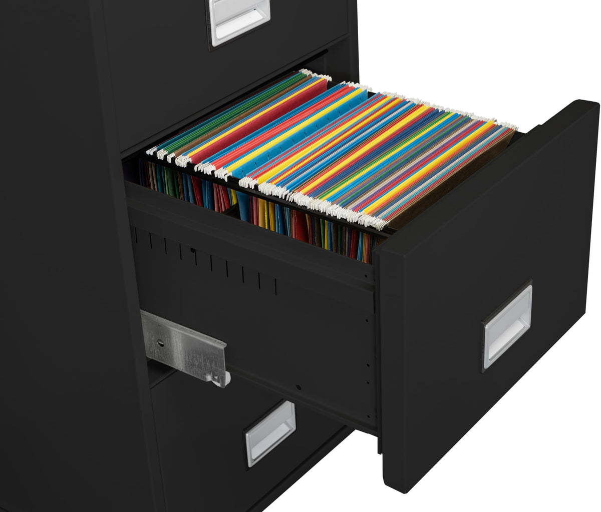 Black 4-Drawer Legal Fireproof File Cabinet A259702