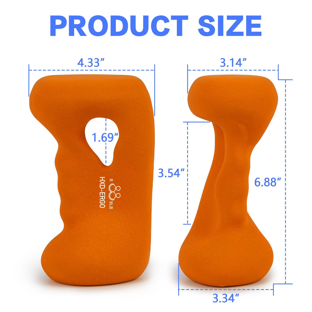Ergonomic Dumbbells Weights Set T598