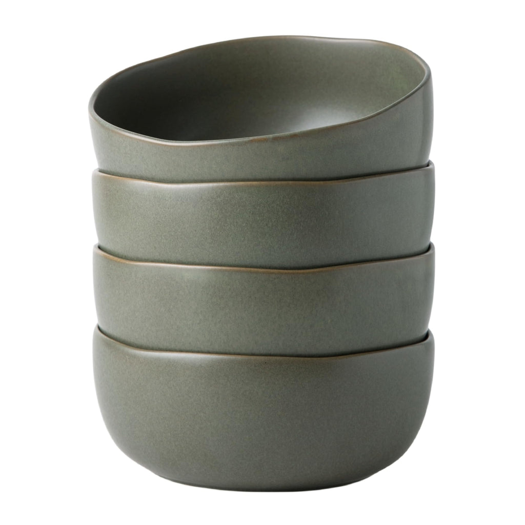 28oz Stoneware Cereal Bowls Set of 4 X944