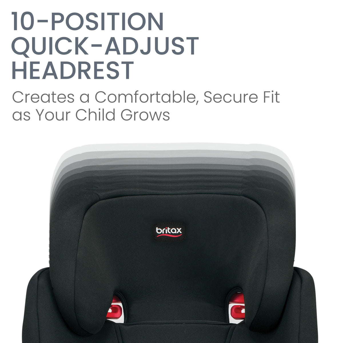 2-Stage Belt-Positioning Booster Car Seat J181