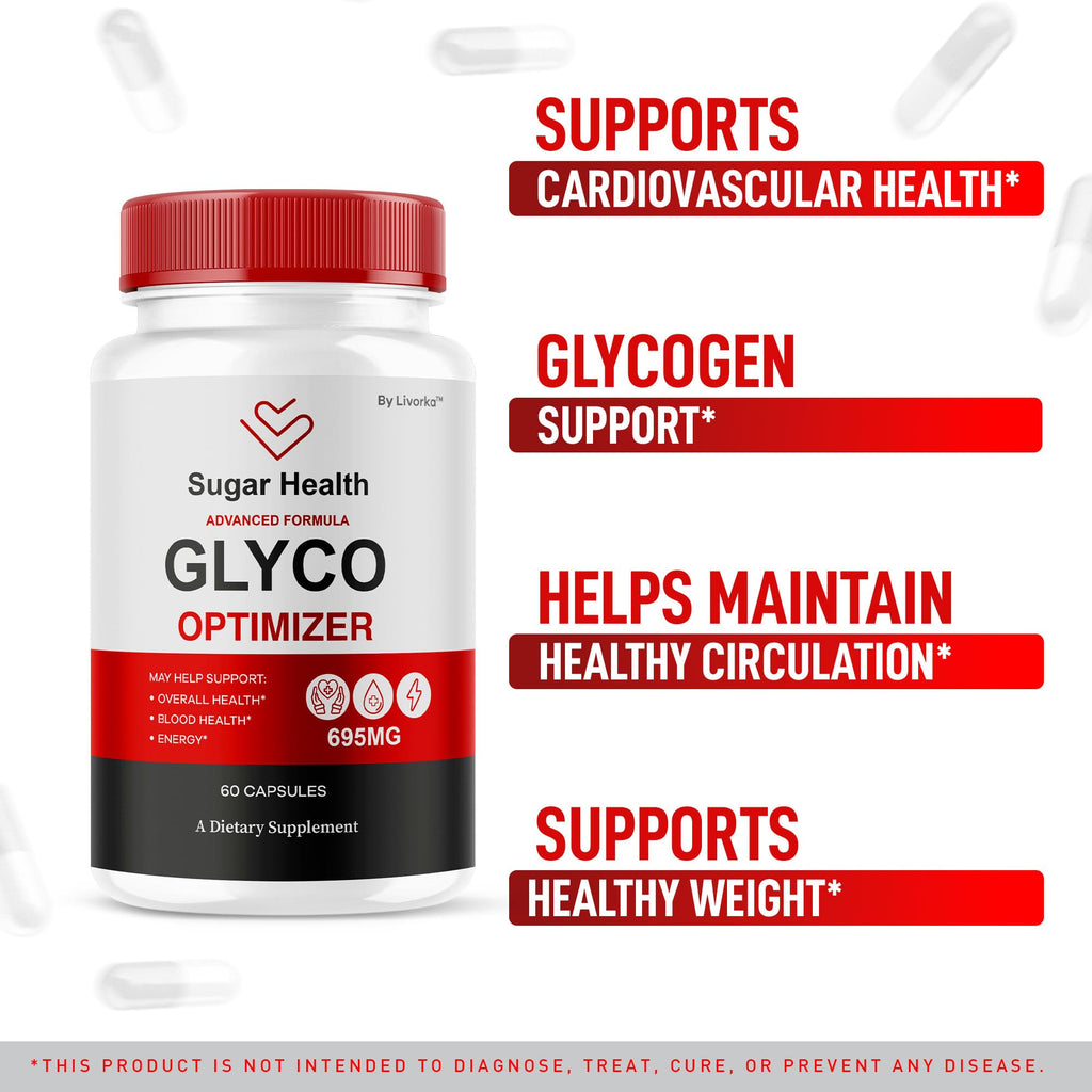 All Natural Glyco Support Supplement Pills, 60 Capsules X87480