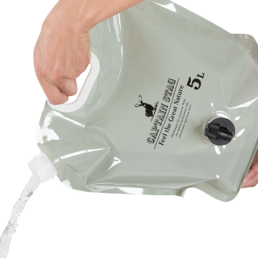 Plastic Water Tank with Faucet 1.3 gal O339
