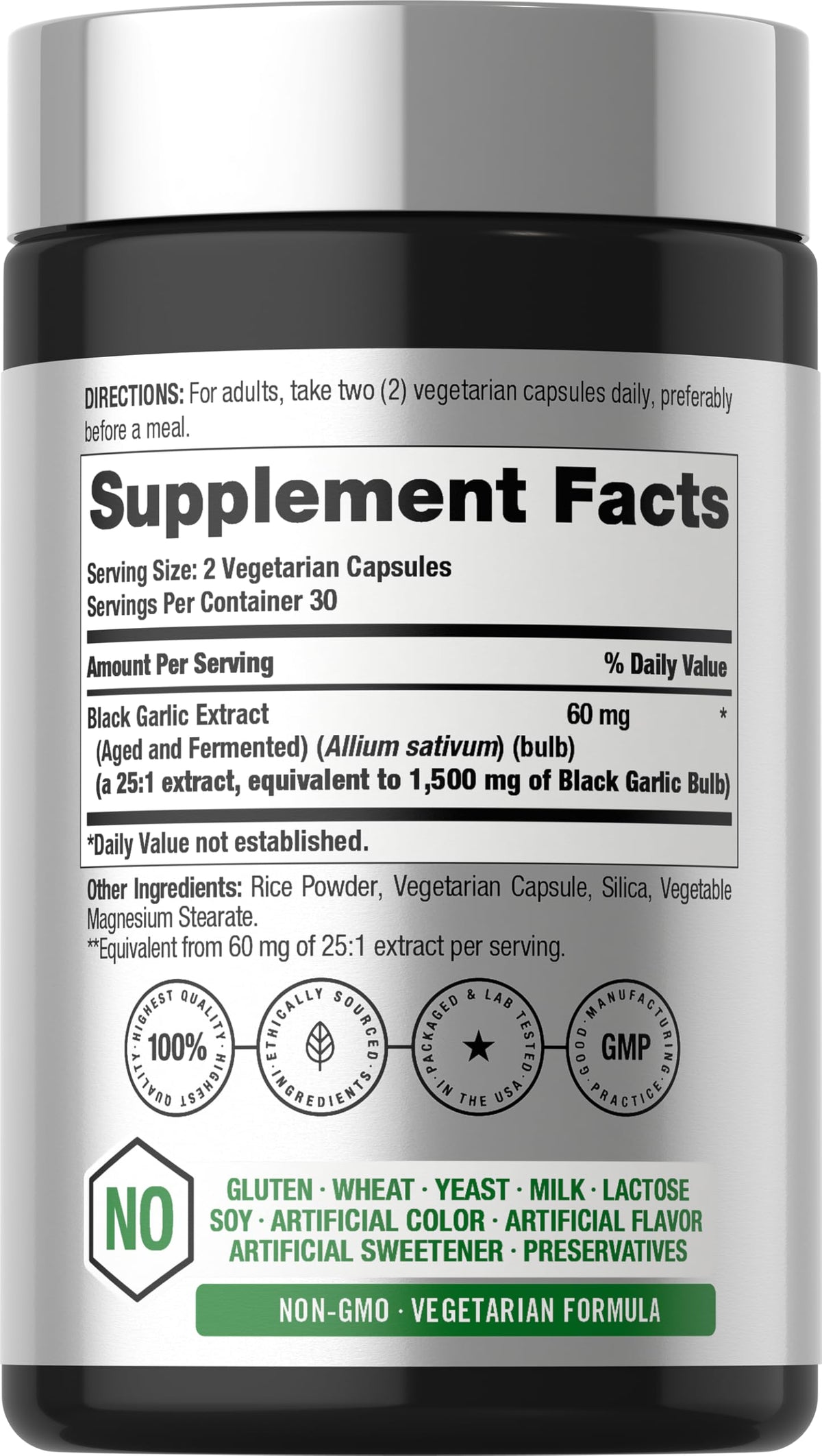 Aged Garlic Extract Capsules 60 Count C17572