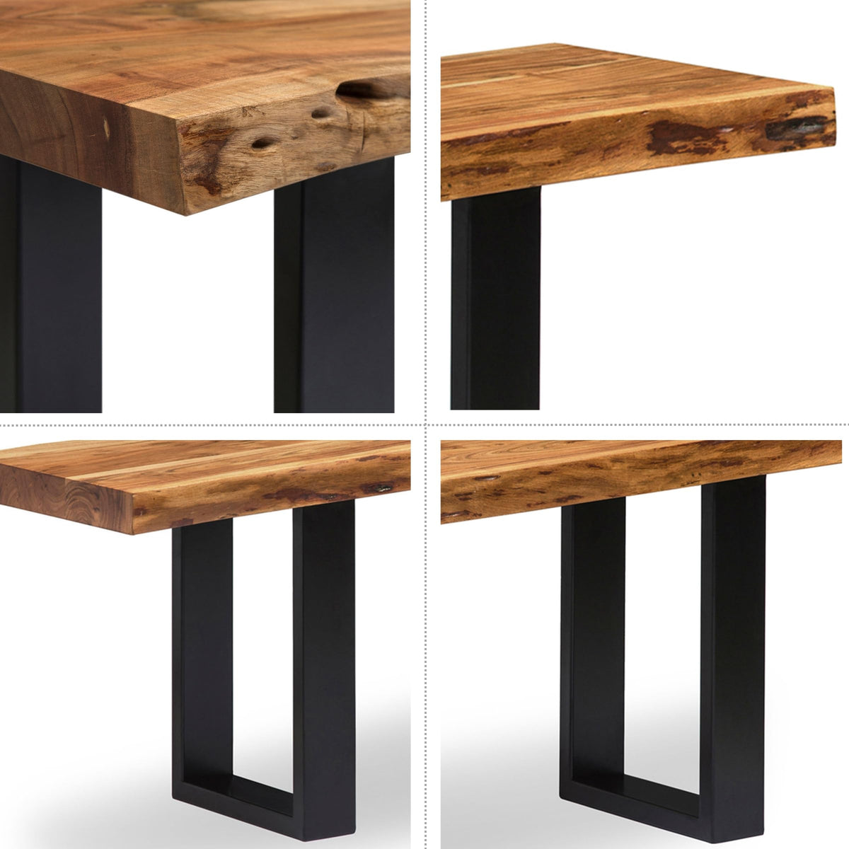 Solid Wood Entryway Bench K969