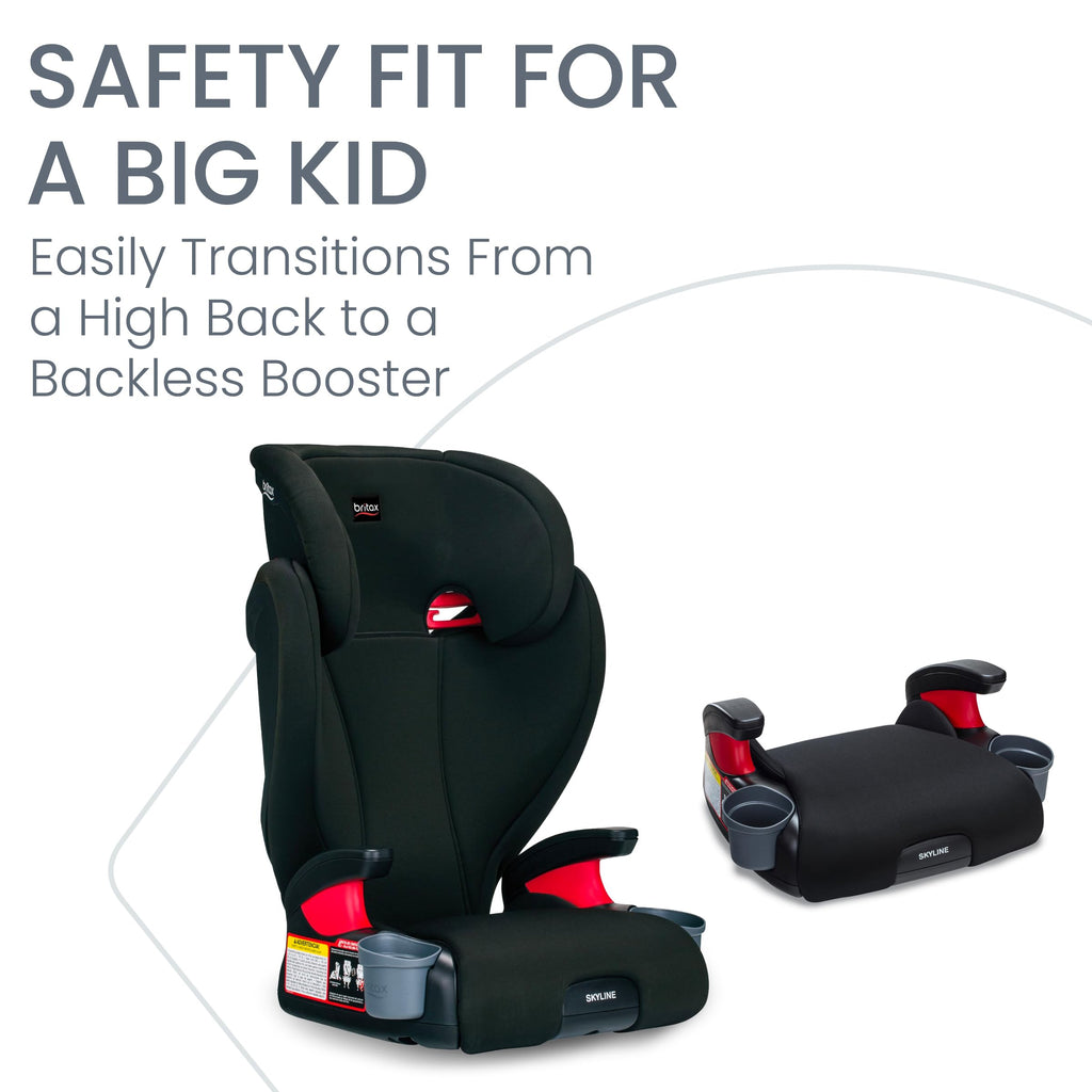 2-Stage Belt-Positioning Booster Car Seat J181