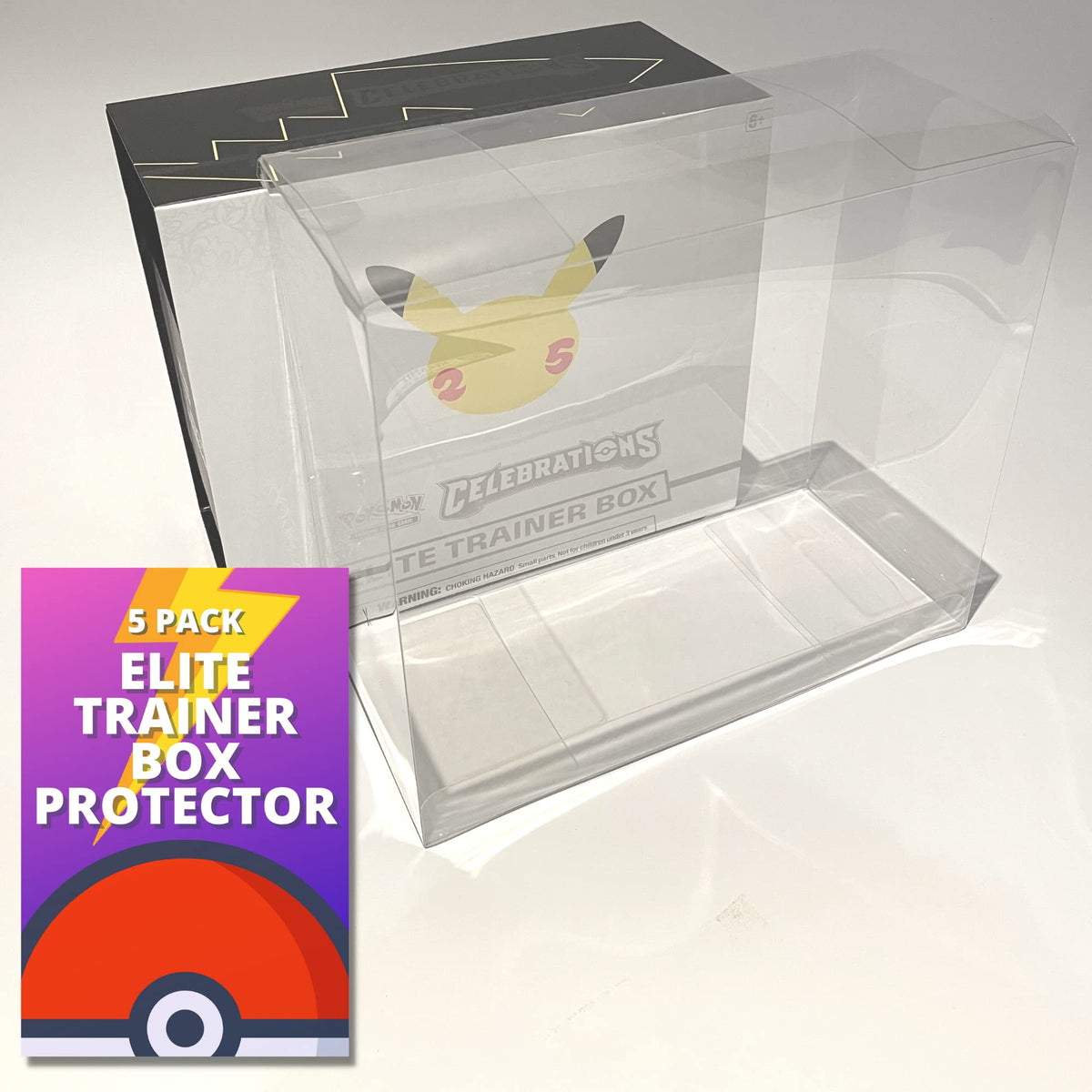 Clear Plastic Display Box for ETB Elite Trainer Box F220514
