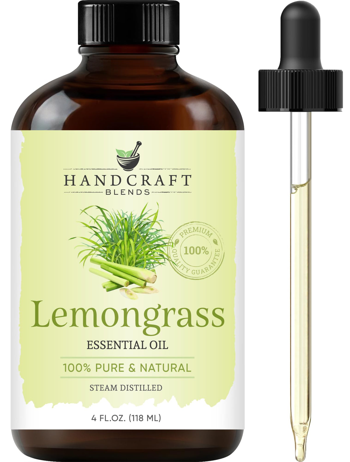 Lemongrass Peppermint Eucalyptus Lavender Essential Oil Set 4 Fl. Oz A985