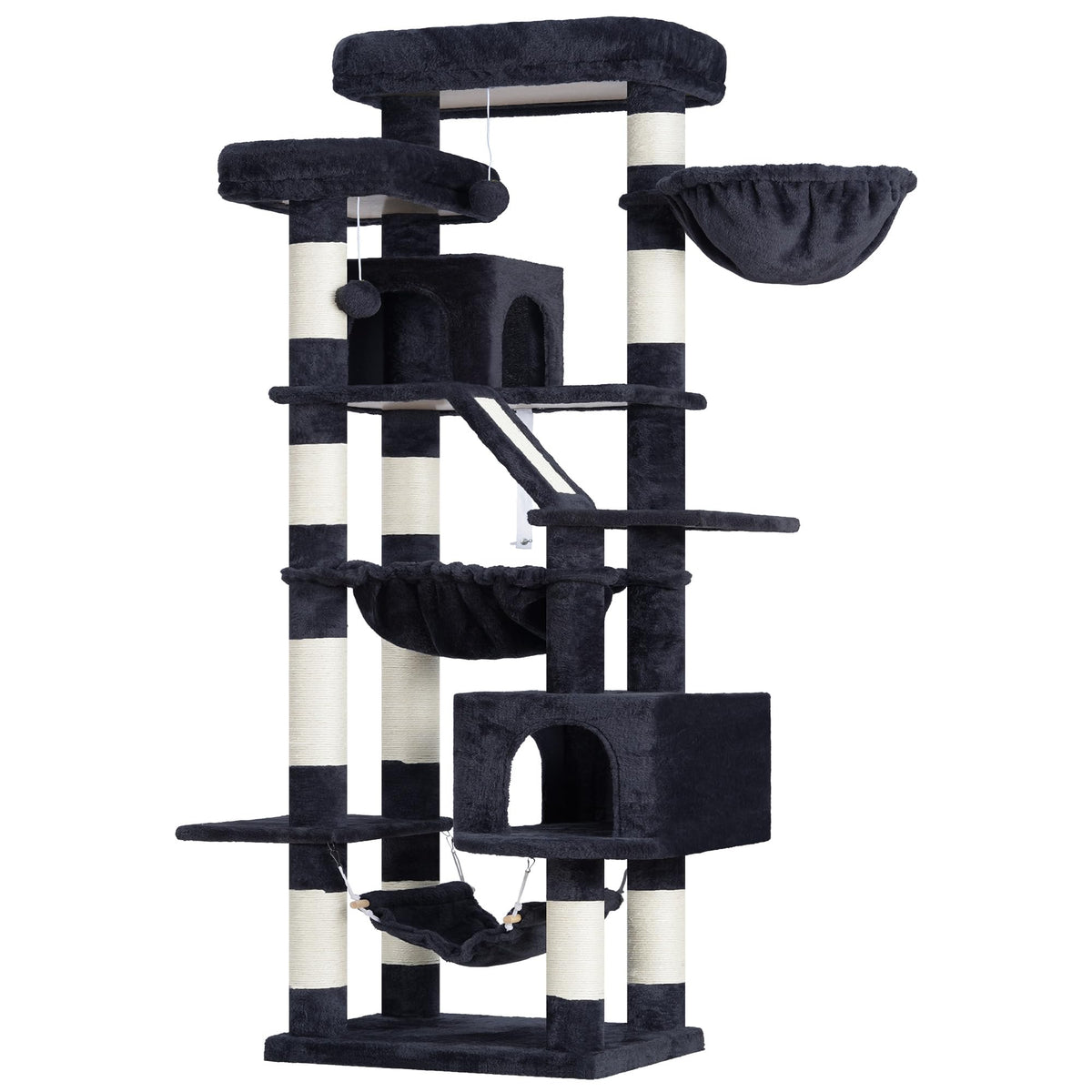 71-Inch-Tall Cat Tree with 2 Perches P140803
