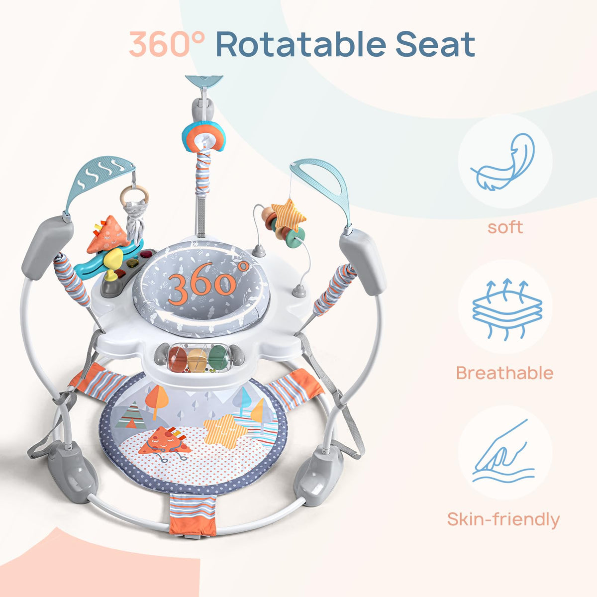 Baby Activity Center with Music, 3 Heights Q21088