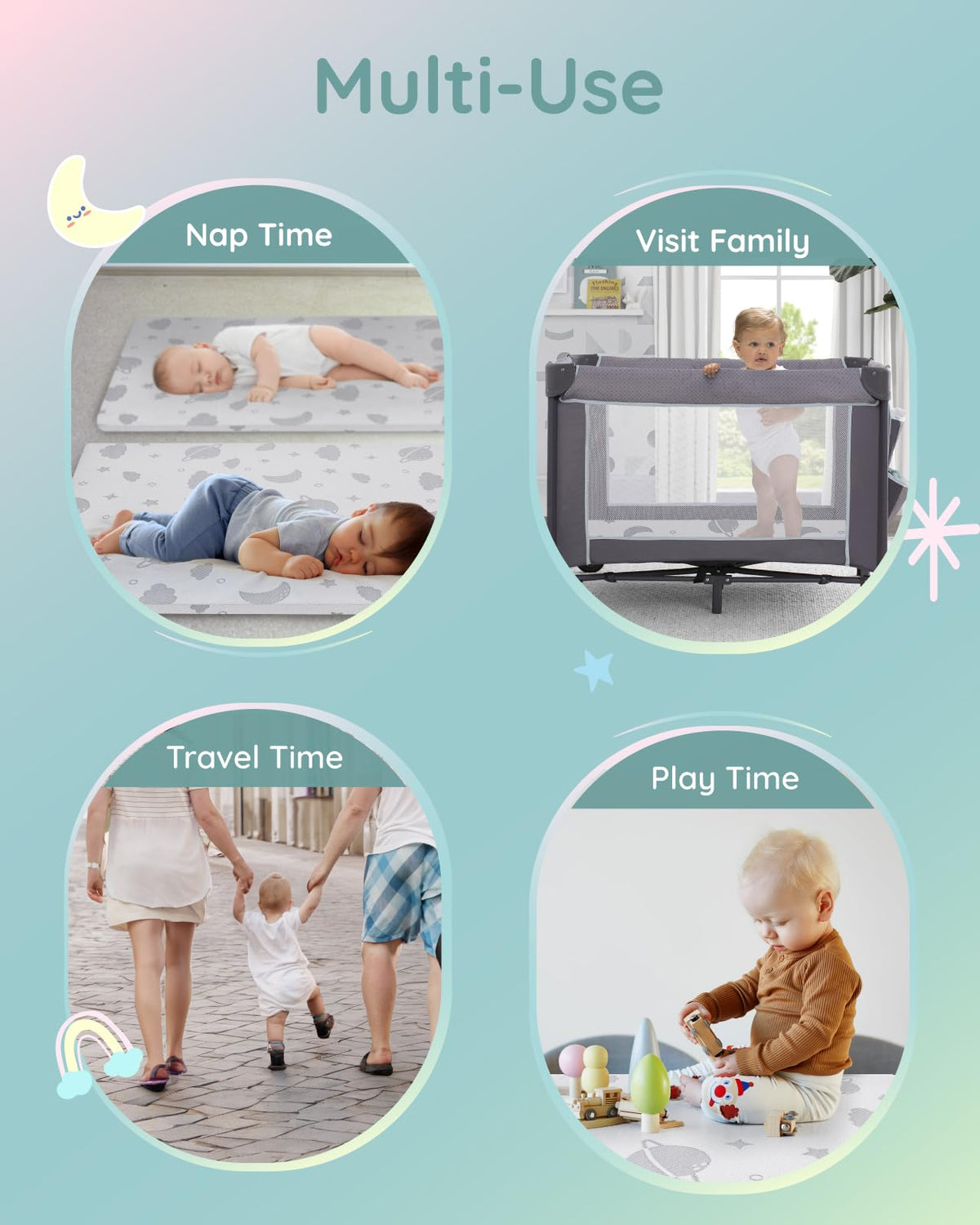 Portable Playpen Mattress X612