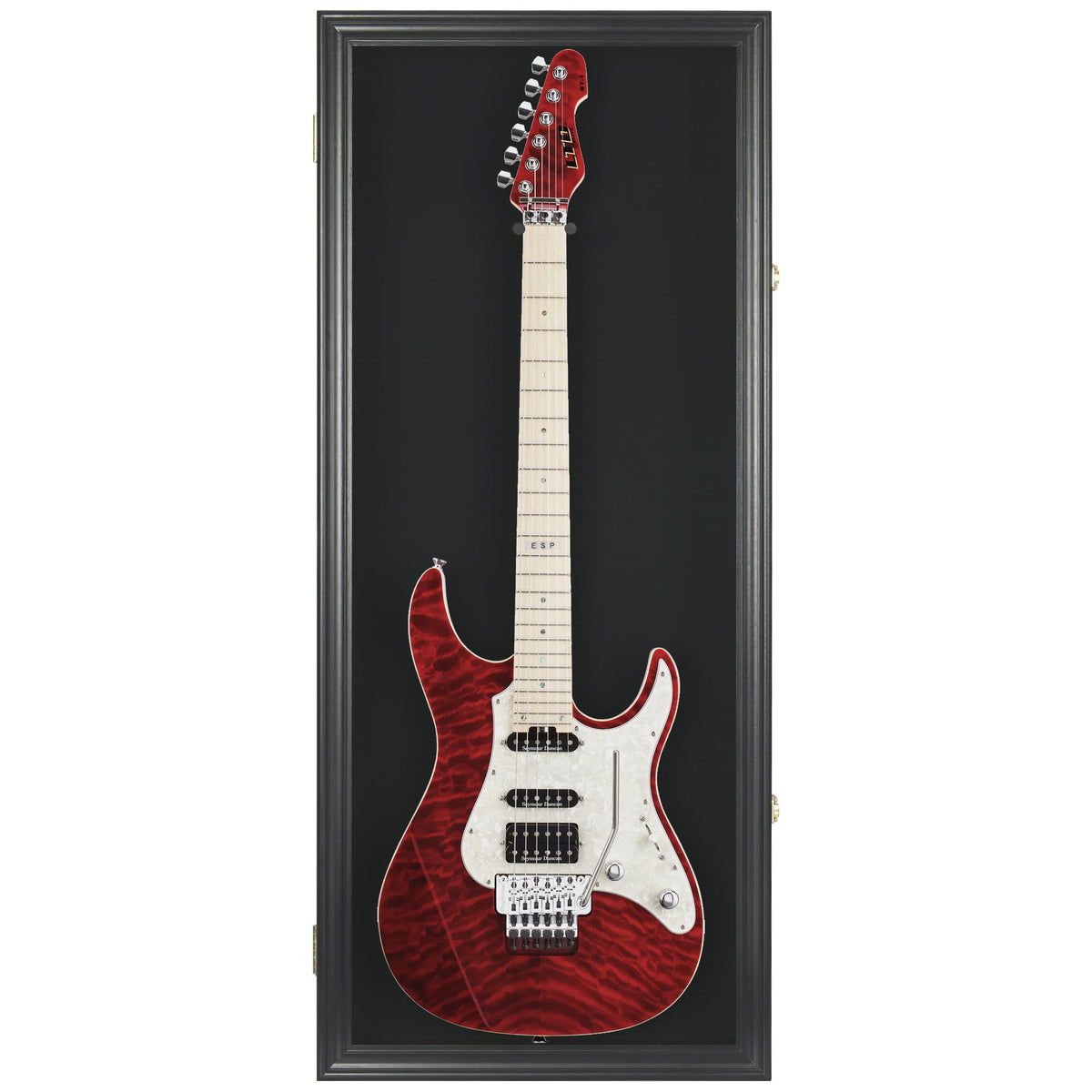 42" Electric Guitar Display Case Cabinet Shadow Box with Lock P74767