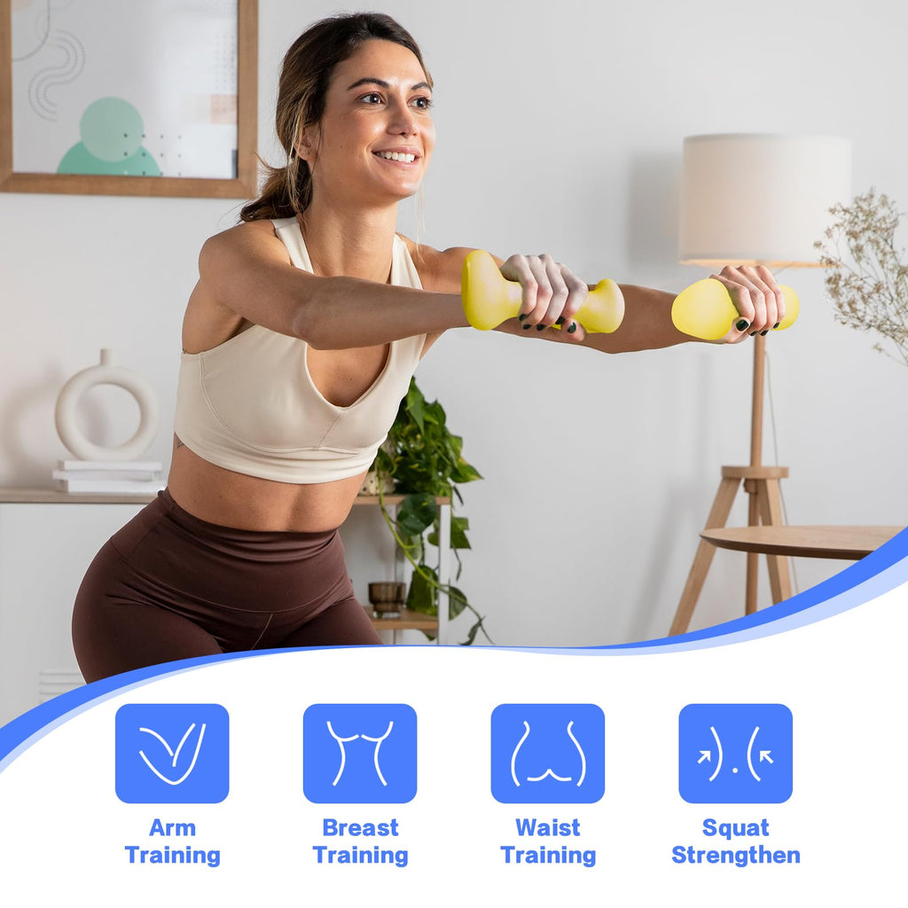 Ergonomic Dumbbells Weights Set T598