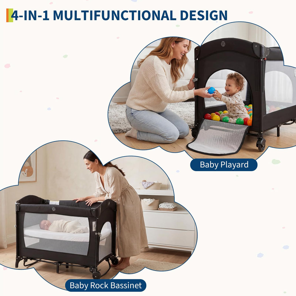 4 in 1 Baby Playard V87811