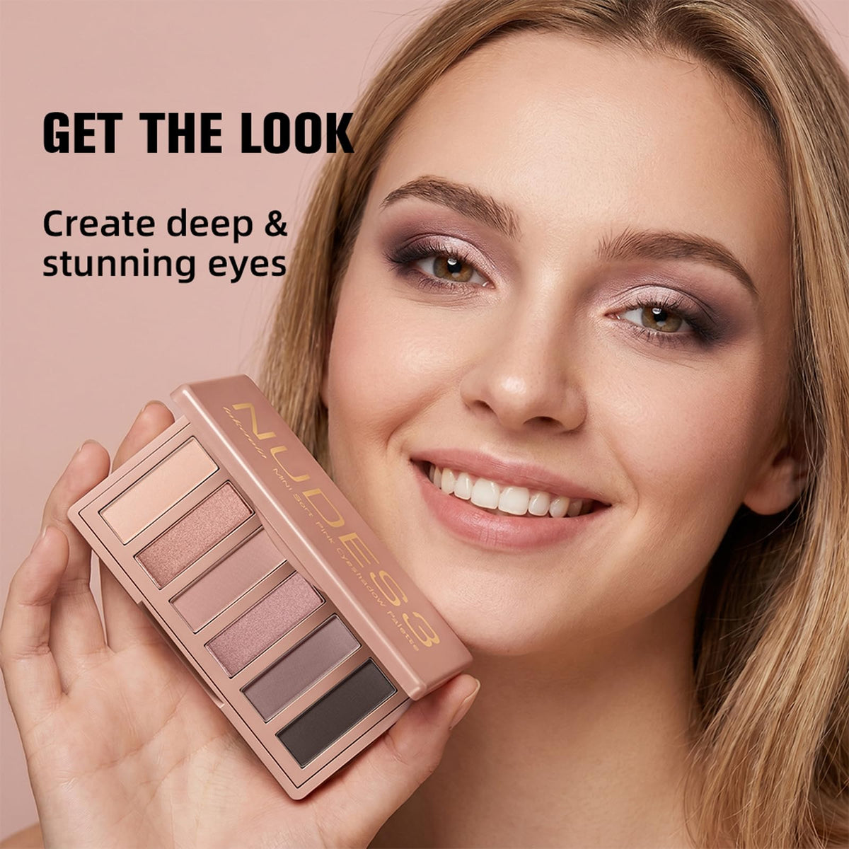 Mini 6 Color Matte & Shimmer Eyeshadow Palette H2917