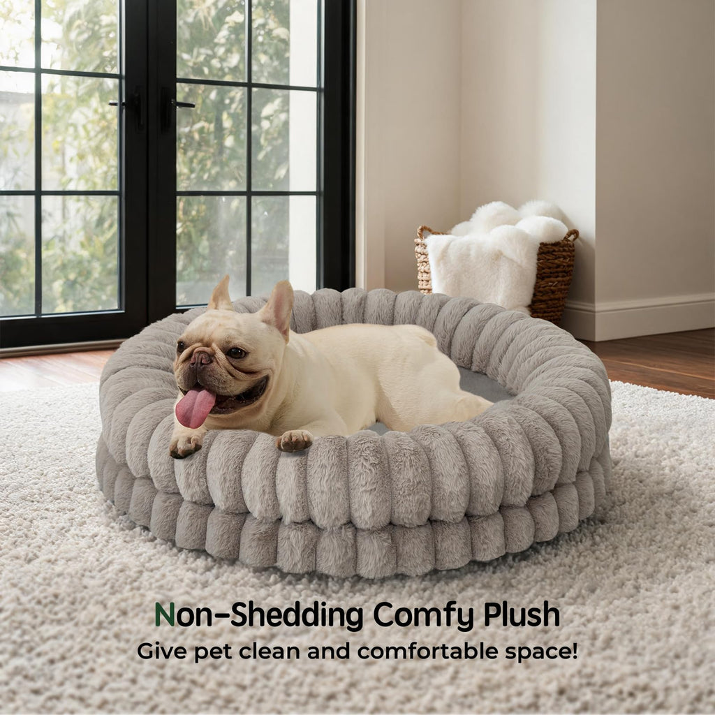 30 Inches Round Washable Dog Bed J3705