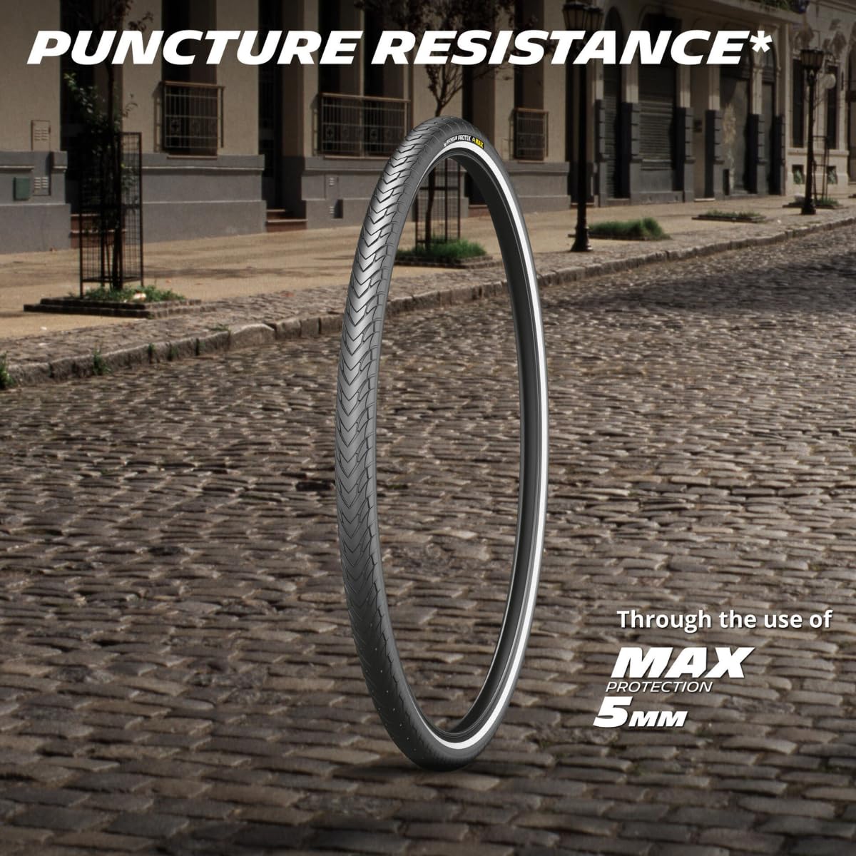Bike Tires with Reflective Strip W1346