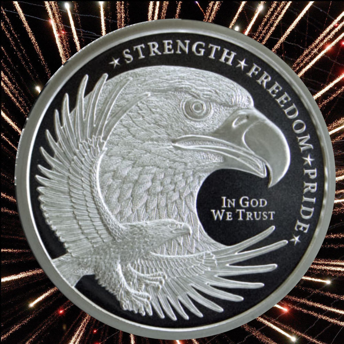 1 Troy Oz .999 Fine Silver Round D853272