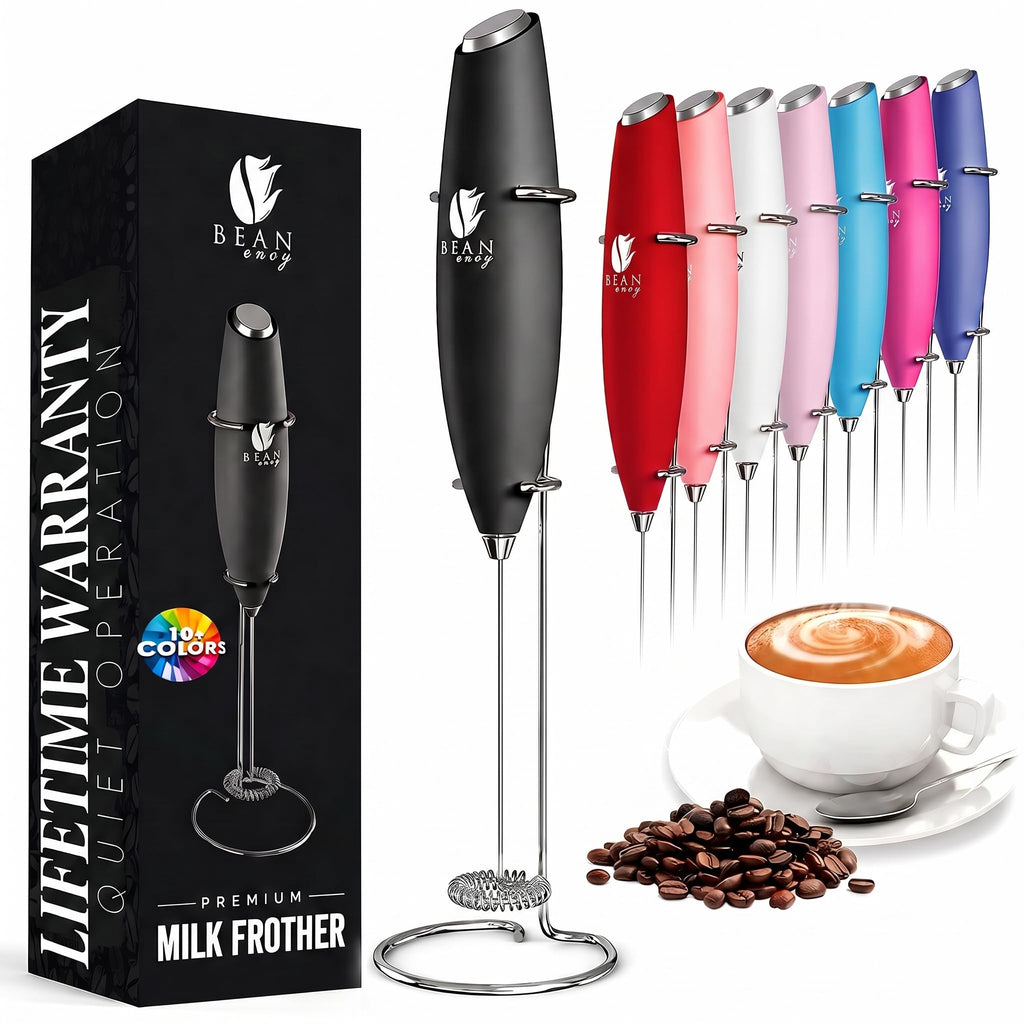 Black Handheld Milk Frother M1901