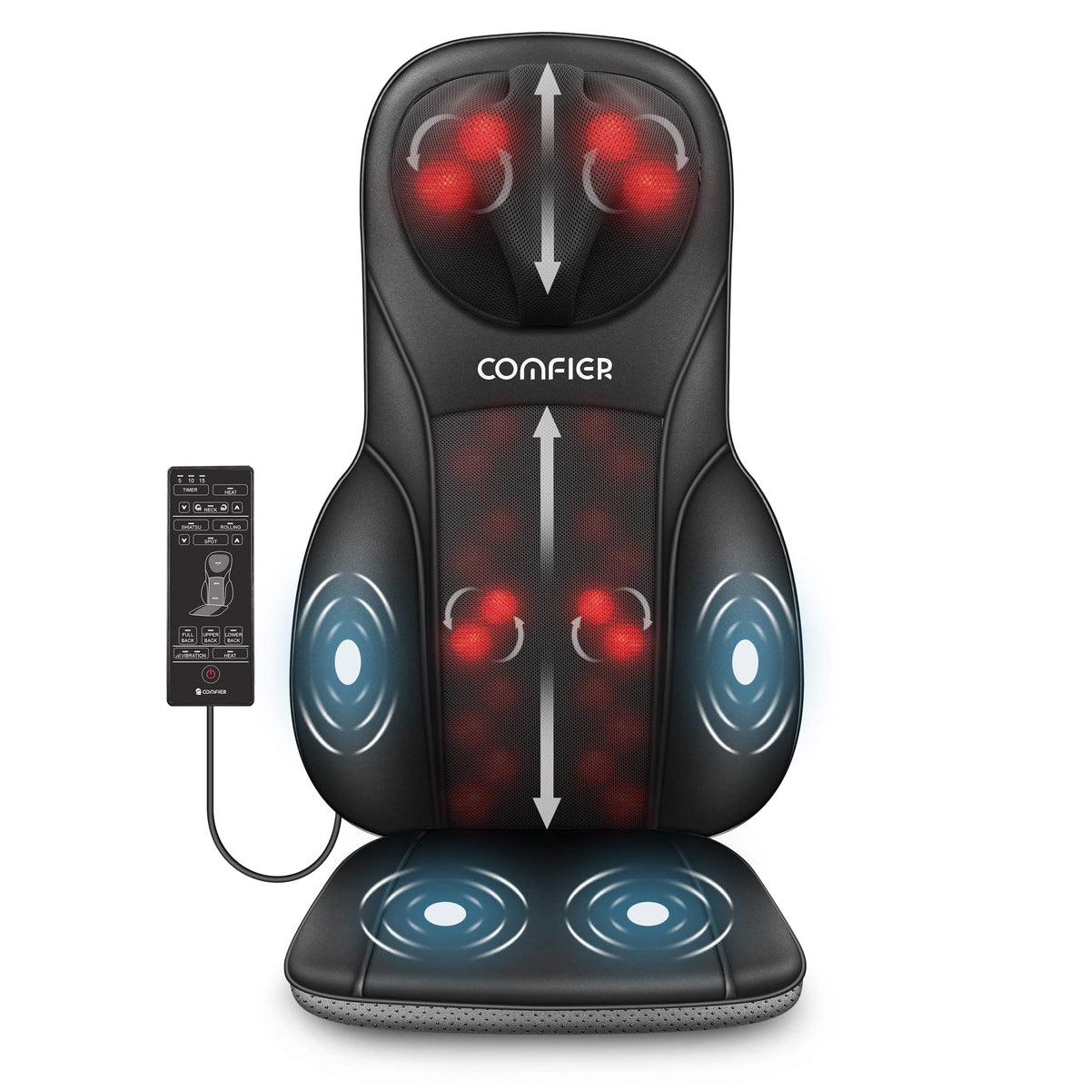 Shiatsu Back Massager with Heat U3802