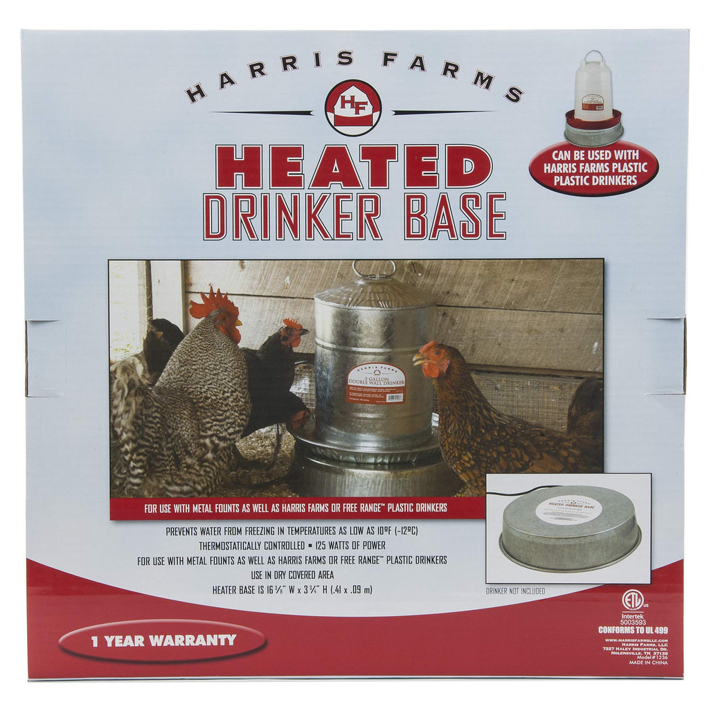 Heated Poultry Drinker Base L7228