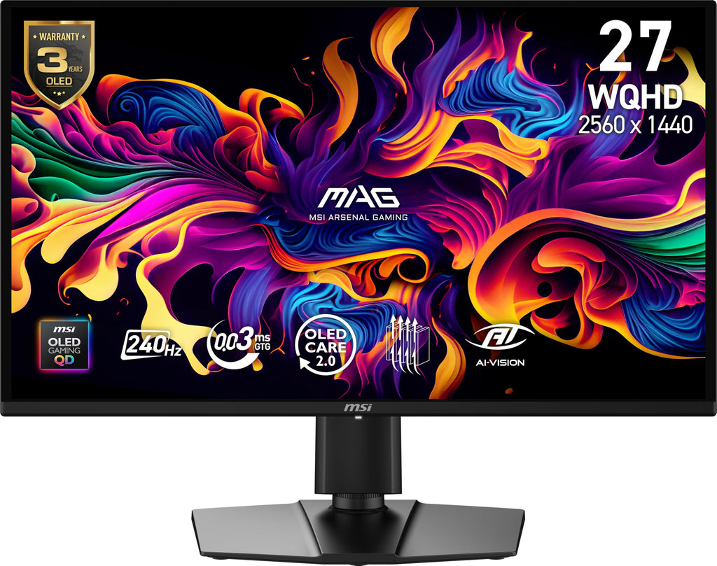 27-Inch WQHD 240Hz QD-OLED Gaming Monitor X1836