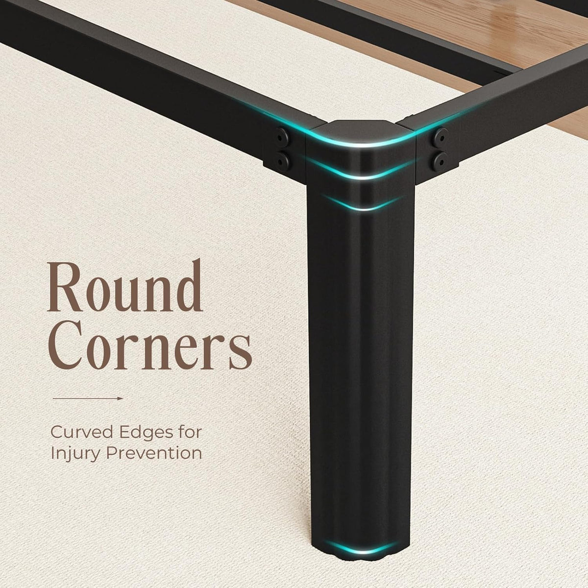 14 Inch Heavy Duty Metal Bed Frame T9545