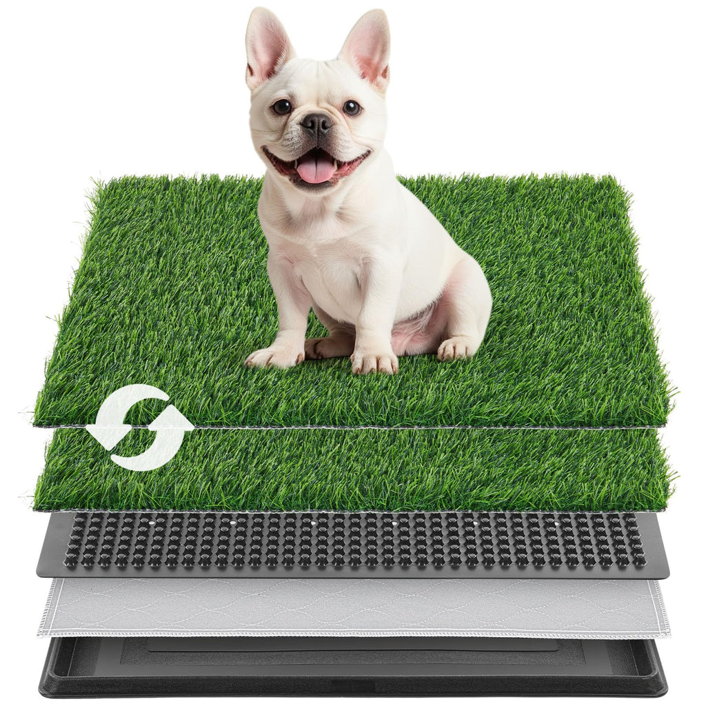 Dog Grass Pad with Tray 20.1x25.1in D786