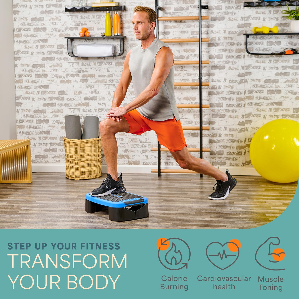 4-in-1 Adjustable Exercise Platform P622138