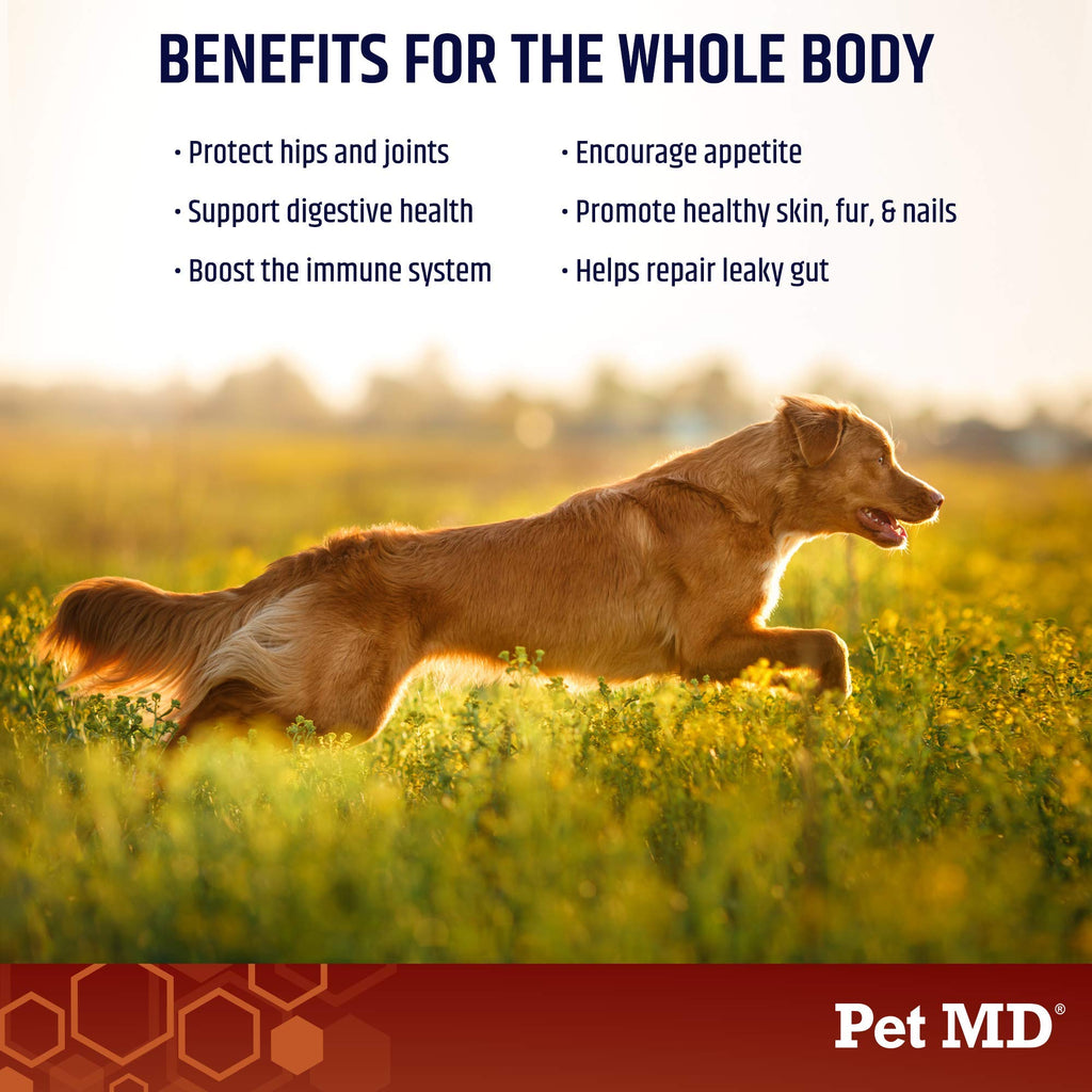 Bone Broth Powder Supplement & Peanut Butter Flavor Pill Paste R79503