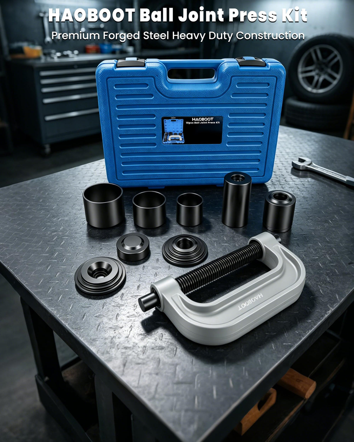 10pcs Ball Joint Press Kit U Joint Removal Tool Z9181