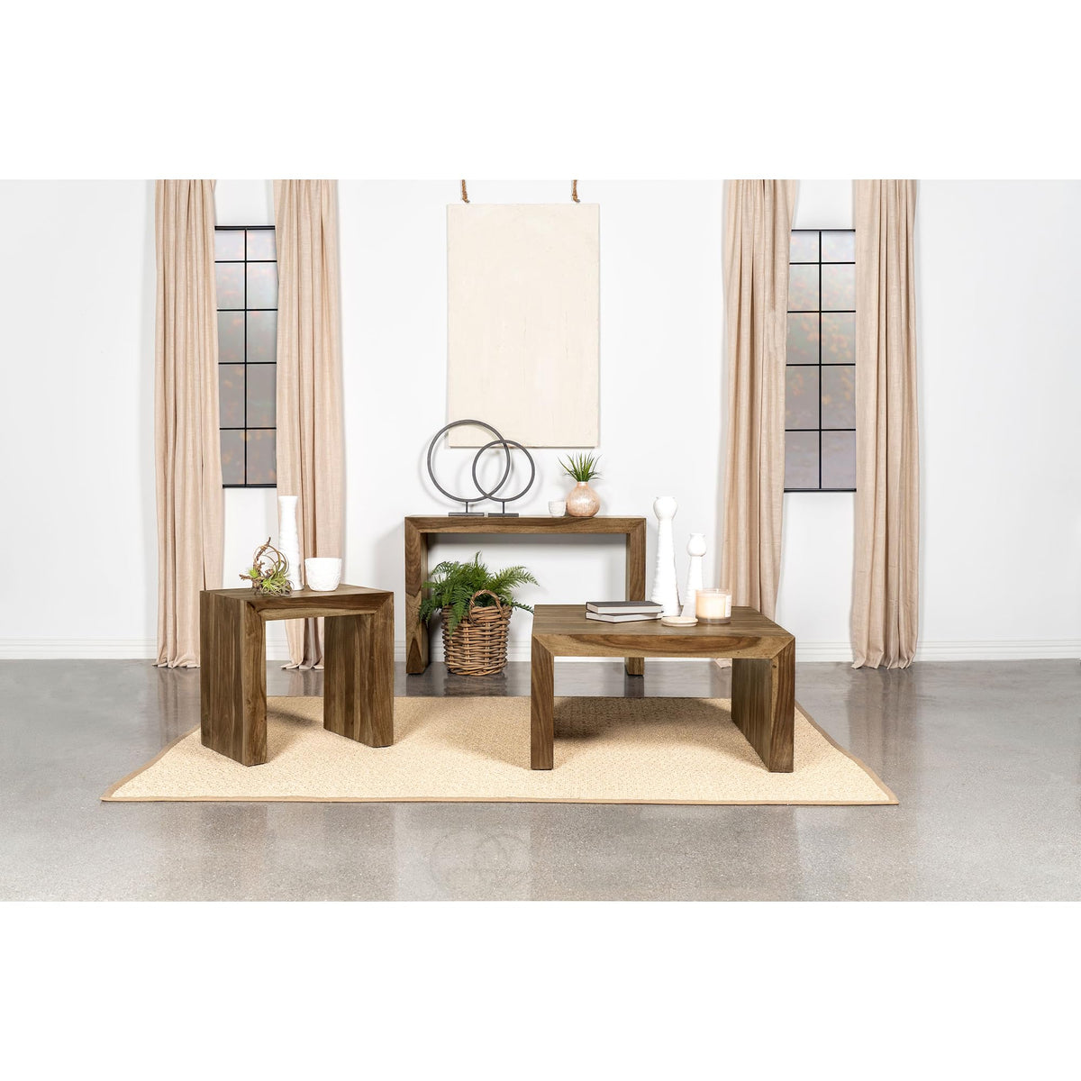 Solid Wood Coffee Table N219