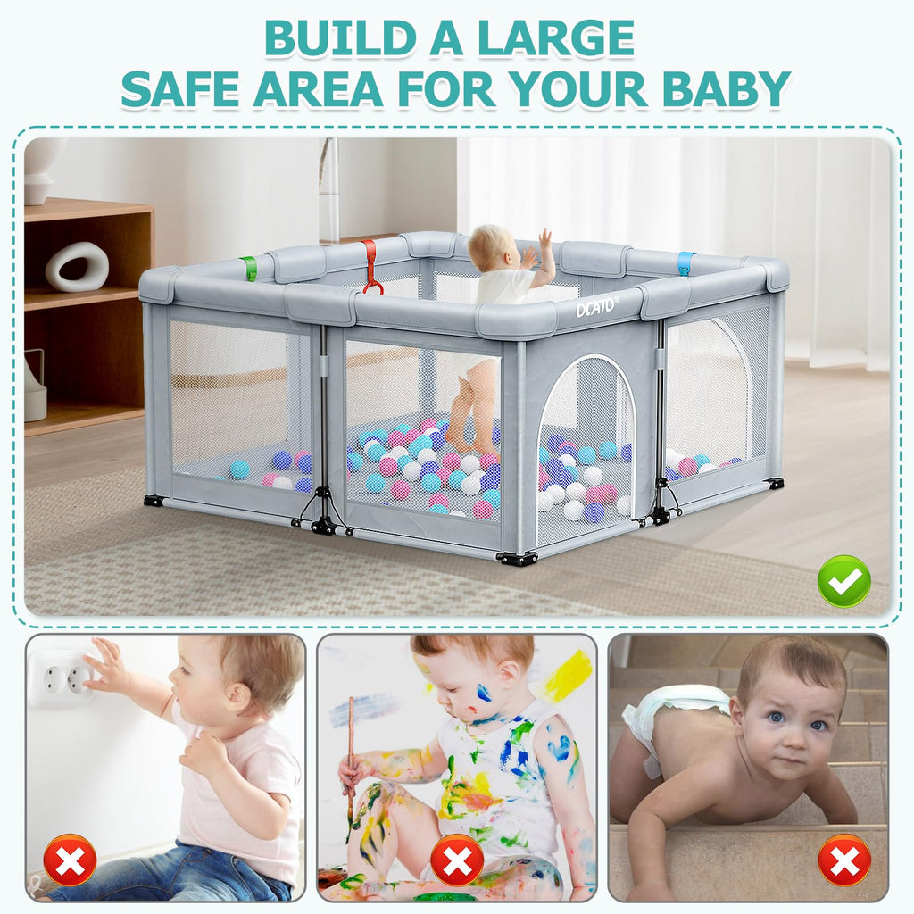 Foldable Baby Playpen 50×50 F822808