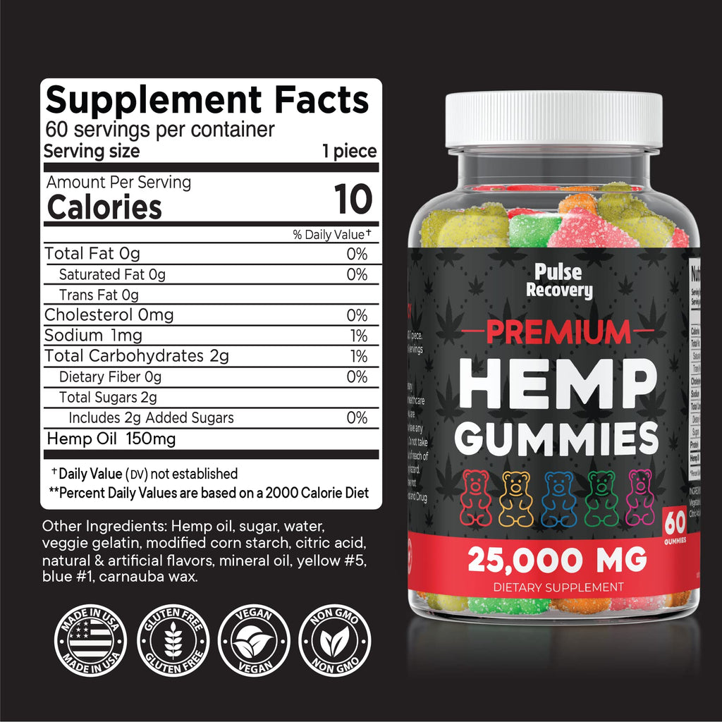 Hemp Gummies 2-Pack 120 Count K908889